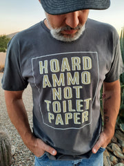 Second amendment t-shirt on model