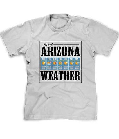 Arizona Weather shirt in silver