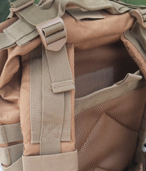 Plate carrier compartment on tactical backpack from Armed AF™