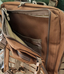 Interior pocket on tactical backpack from Armed AF™
