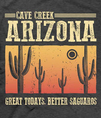Great todays Better Saguaros Arizona Cactus t-shirt design