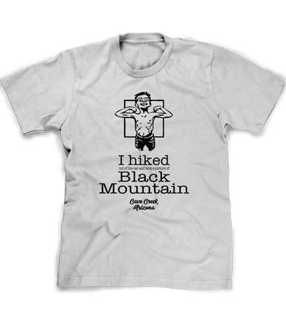 I hiked Black Mountain Cave Creek Arizona tee shirt - funny