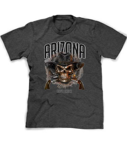 Arizona Cowboy T-shirt in charcoal heather