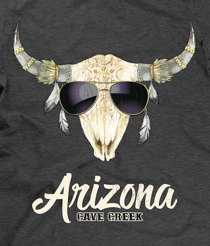 Arizona Bullhead shirt closeup