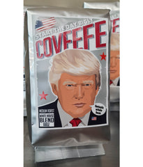 Trump coffee for sale in gift shop