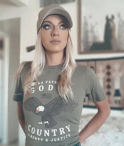 God and Country Patriot shirt from Armed AF