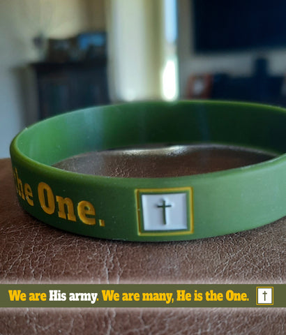 His army silicone bracelet