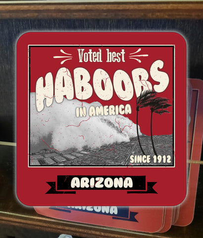 Voted best Haboobs funny Arizona sticker