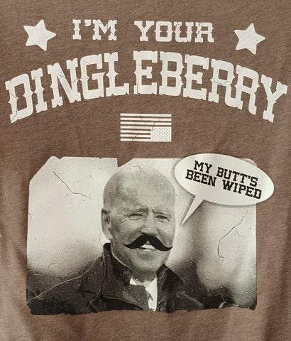 Funny Biden shirt Tombstone I'm Your Huckleberry Dingleberry