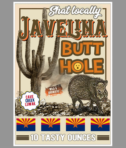 Javelina Butthole Arizona Coffee