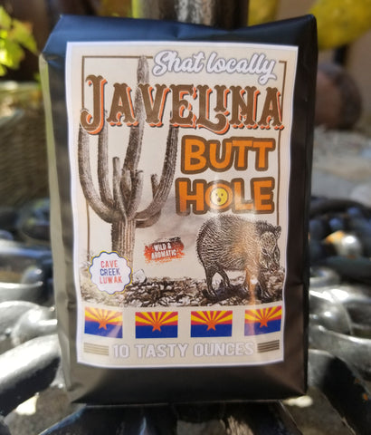 Javelina Butthole Coffee from Teeslanger