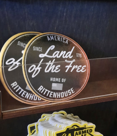 Land of the Free sticker