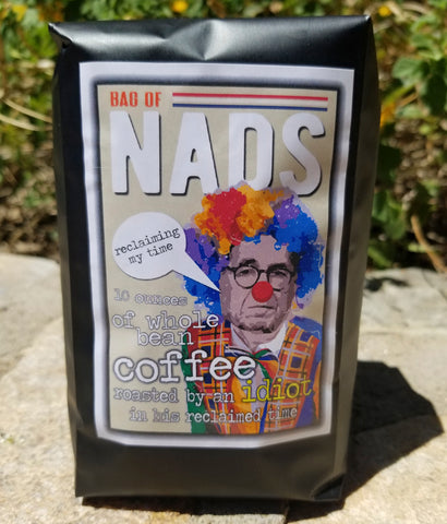 Jerry Nadler sucks gift coffee bag of Nads