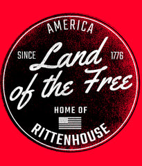 Rittenhouse tee shirt design closeup