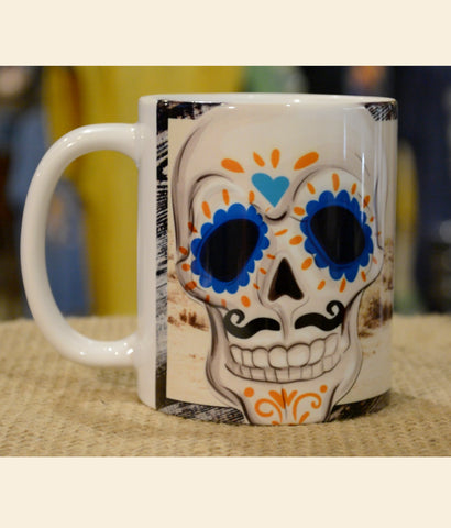 Arizona sugar skull mug