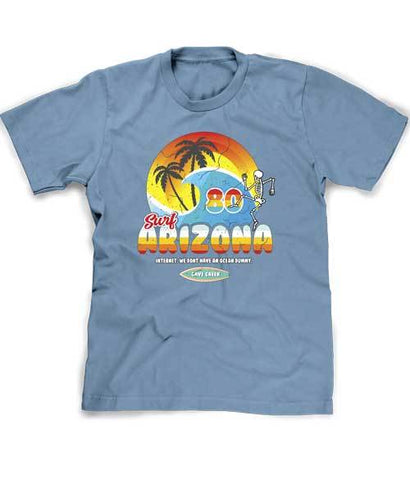 Funny surf Arizona tee shirt