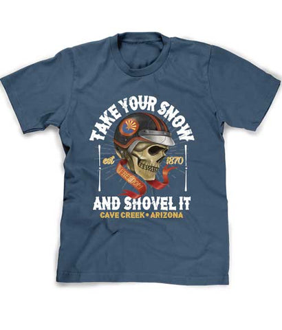 Arizona Winter tee shirt - Take Your Snow and Shovel It