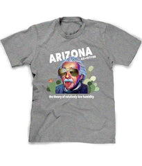 Arizona Humidity tee shirt in grey