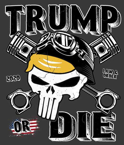 President Trump biker tee shirt 