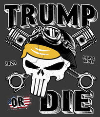 President Trump biker tee shirt 