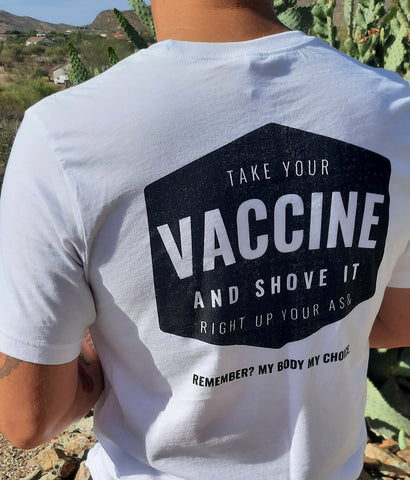 Anti vaccine t-shirt from Teeslanger