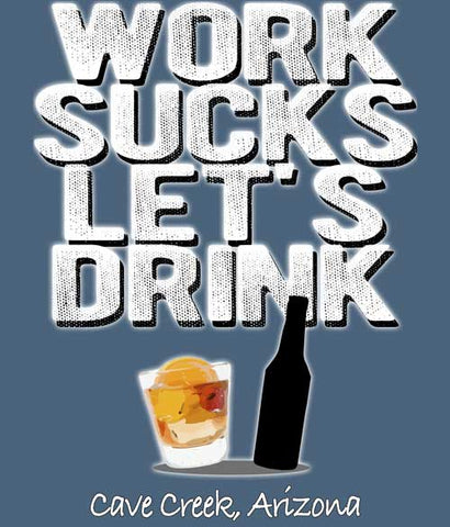 Funny Arizona Drinking t-shirt design closeup