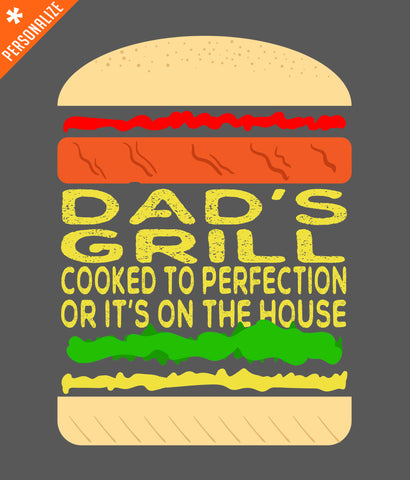 dads grill t-shirt design