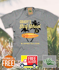 Custom Surf School T-shirt