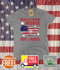 Welcome Home Soldier T-Shirt in women's sizes