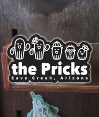 The Pricks Cactus family arizona sticker