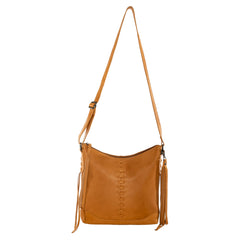 hanging photo of leather conceal carry purse
