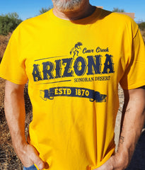 Cave Creek AZ t-shirt on model