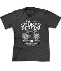 Official Spokesperson biking shirt