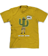 You can't touch this cactus tee shirt